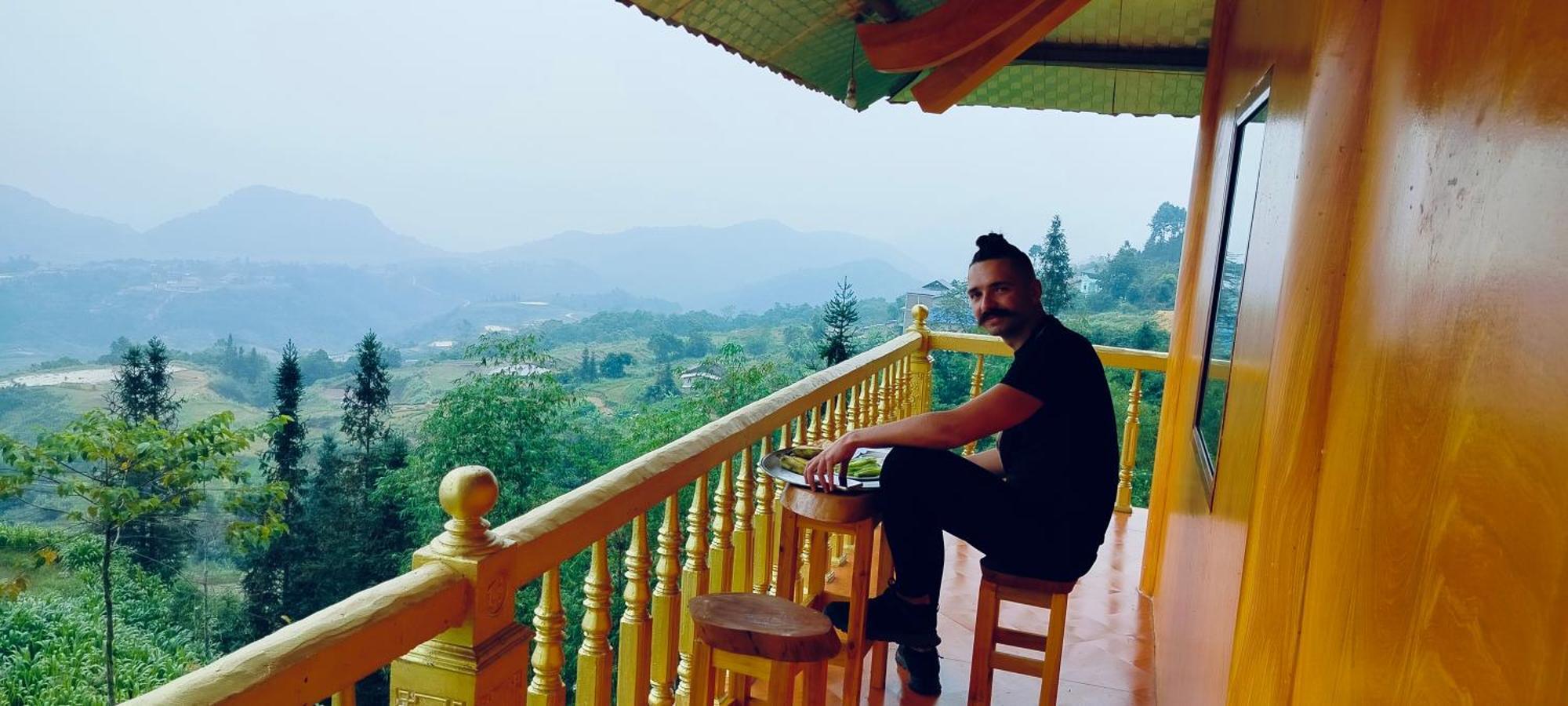 Cong Troi Homestay Хазянг Экстерьер фото