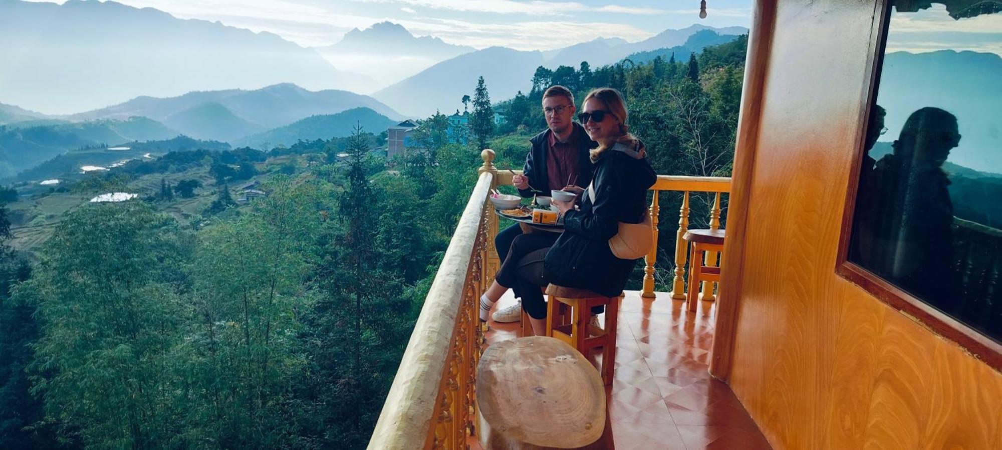 Cong Troi Homestay Хазянг Экстерьер фото